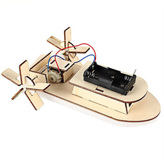 Yoh DIY 船模型材料套裝木船建築套件 3D 組裝