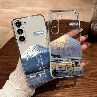富士山 透明創意防摔手機殼 適用夏普Sharp AQUOS sense 9 8 R8s 7 R6 R9Pro Wish4