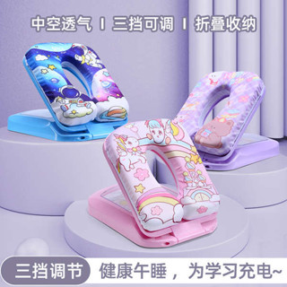 小枕頭 露營枕頭 趴睡墊 中小學生兒童午睡枕頭神器睡覺教室辦公室午休u型枕趴桌子趴睡枕