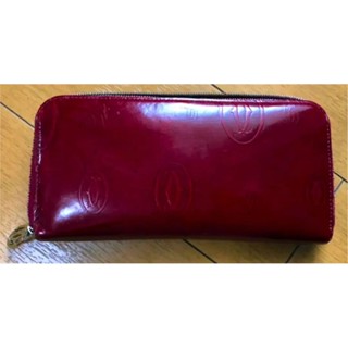 Cartier 卡地亞 領帶 長夾 錢包 Happy Birthday mercari 日本直送 二手