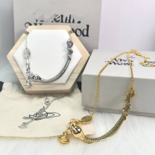Vivienne Westwood ALBANE 蛇年限量版土星項鍊個性化中性鎖骨項鍊