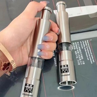 🔥臺灣熱銷🔥德國DOUBLEDELI不鏽鋼胡椒研磨器手動研磨瓶家用磨胡椒粉