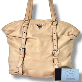 PRADA 托特包 肩揹包 皮革 mercari 日本直送 二手