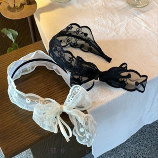 ✨梓~~Qy蕾絲髮箍氣質寬邊高階感頭飾女鏤空外齣新款髮帶簡約髮卡氣質頭箍