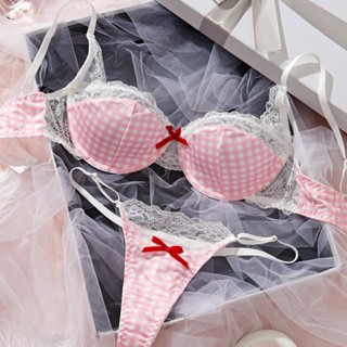 Sweet lace 2025 Japanese cute sweet pure girl lace lingerie甜