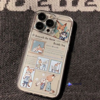 ins冬日朱迪尼克適用於蘋果16PRO手機殼iPhone15/14情侶13mini透明11全包7p卡通xsmax防摔軟殼