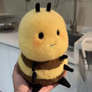 小蜜蜂玩偶 kiss蜜 小熊蜂毛絨玩具 幼崽 蟲蟲係列 七星瓢蟲 玩偶