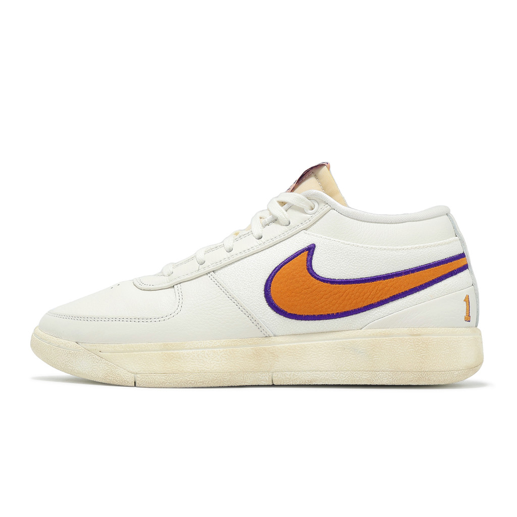 Nike 籃球鞋 Book 1 EP 男鞋 Valley 奶油白 仿舊 Booker [ACS] FJ4250-106