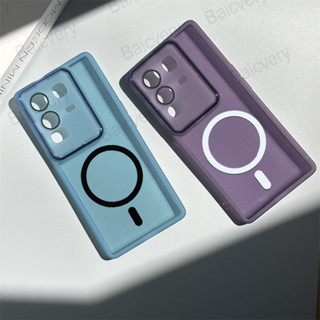 Infinix Note 50 Pro 50X 50S 軟相機保護殼 TPU 後蓋帶磁性貼紙手機殼