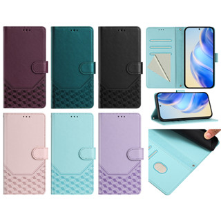 蜂巢斜挎掛繩皮套 適用 Redmi 紅米 Note 14 Pro Plus TURBO 4 3 帶手繩 支架插卡 手機殼