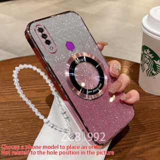 【超薄】外殼OPPO A8 A31 2020手機殼磁吸充電新款閃紙透明電鍍TPU軟殼CYMWX04