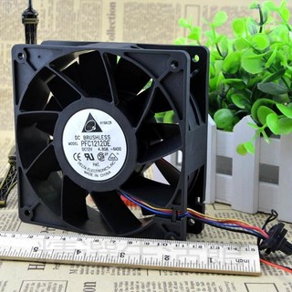 #冰峰散熱#臺達 PFC1212DE 12V 4.8A 螞蟻S7 S9 D3 E9 12CM 12038 散熱風扇