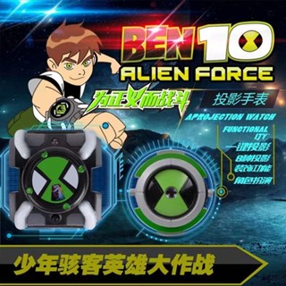 ben10投影發光手錶變身金剛兒童玩具omnitri少年駭客卡通投影手錶Ben10 projection luminou