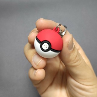 Pokémon⚡️神奇寶貝皮卡丘軟膠寵物小精靈口袋妖怪立體精靈球鑰匙扣 掛件 禮品 精靈球吊飾 神奇寶貝吊飾 鈅匙圈