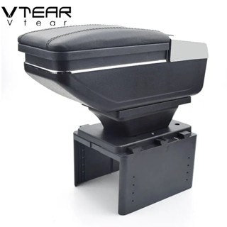 Vtear 適用於歐寶 Corsa B 賽飛利扶手內飾中控臺儲物盒扶手汽車造型裝飾配件收納盒