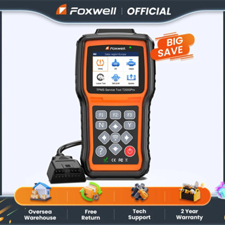 FOXWELL T2000 PRO 汽車輪胎壓力工具 TPMS 重新學習啟用傳感器程式設計汽車 OBD2 讀碼器診斷工具