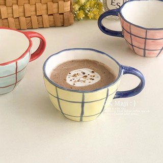現貨 藝術感咖啡杯高顏值下午茶杯子辦公室陶瓷水杯設計感小眾馬克杯藝術感咖啡杯高顏值下午茶杯子辦公室陶瓷水杯設計感小眾馬克