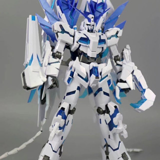【BANDAI】鋼彈模型 大班6656 MG 1/100神聖完美獨角獸帶支架 拚裝模型