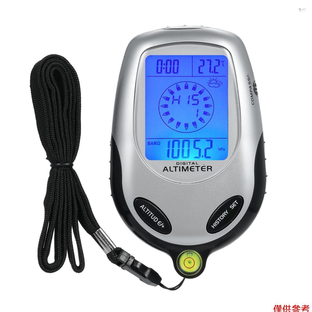 Yoh 8 合 1 電子手持式高度計指南針氣壓計熱