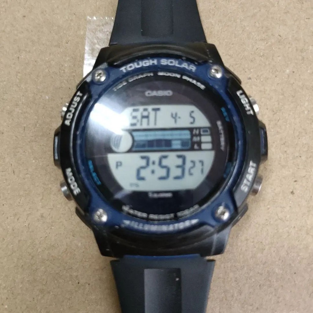 CASIO 手錶 照明 太陽能 電子 mercari 日本直送 二手