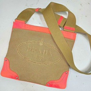 PRADA 肩揹包 皮革 日本直送 二手