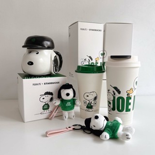 -EJ-現貨 STARBUCKS x PEANUTS聯名系列 星巴克 SNOOPY史努比聯名 保溫杯 隨行杯 鑰匙圈
