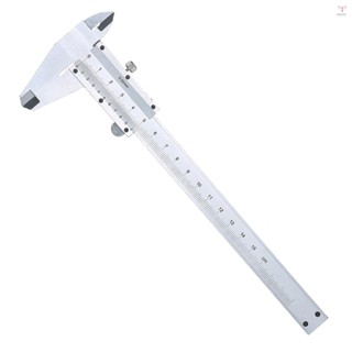 專業不銹鋼遊標卡尺 0-150mm 滑動量規測量工具內外深度步進千分尺測量