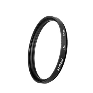 鏡頭 Andoer 52mm UV+CPL+特寫+4 +Star 8 點濾鏡圓形濾鏡套件圓形偏光濾鏡微距特寫星形 8 點