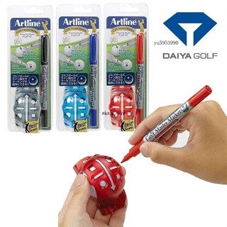 日本原裝進口高爾夫劃線器 畫球器 高爾夫球畫線器用品配件