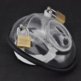 囚鳥正品歐洲碗貞潔器/鎖cb6000矽膠塑膠成人用品 A139 貞操鎖