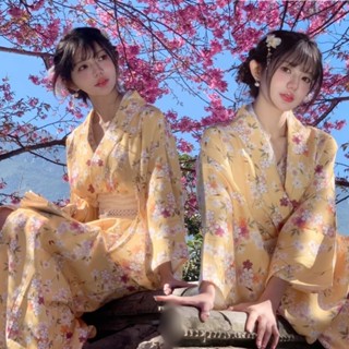 新款日式和服女浴衣改良傳統正裝日係少女藝術照寫真攝影拍照服裝Hani