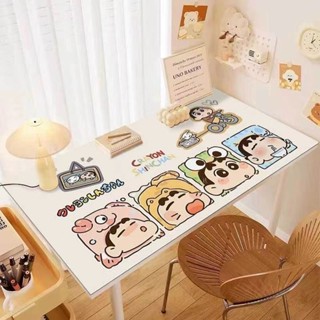 【現貨】卡通書桌墊耐髒防水兒童辦公桌墊蠟筆小新學生學習宿舍ins桌布 學生周邊 辦公室 送禮