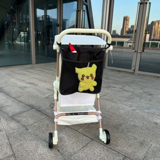 [雙層儲物]溜娃輕便口袋車掛袋掛包置物籃KK樂卡T2嬰兒推車通用配件遮陽棚[ddw]