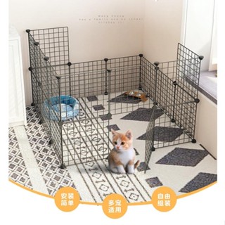 🐱臺灣現貨24H出貨🐶貓籠 寵物圍欄 柵欄 籠子 DIY寵物柵欄 鐵柵欄 寵物柵欄 兔子圍欄 狗圍欄 組合柵欄 狗籠