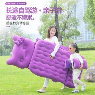 汽車床墊 後座後排自駕車載摺疊車載充氣床汽車SUV車用後排旅行氣墊床轎車上睡覺床後座摺疊睡墊神器改床後排睡墊大人