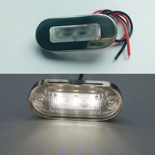 高亮12V車用遊艇不鏽鋼船用LED導航訊號燈舷燈指示燈房車防水IP68