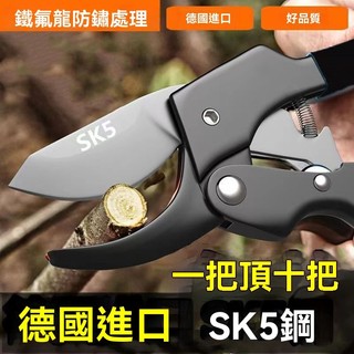 🔥台灣出貨 雙開口省力剪 隱藏彈簧 粗枝剪 SK5 樹枝剪 修樹枝剪刀 樹枝剪刀 剪枝剪 果樹剪 園藝剪刀 修枝剪