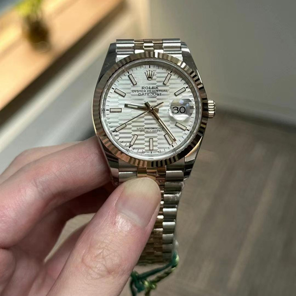 rolex勞力士日誌間金36mm機械錶 126231-0033/0034