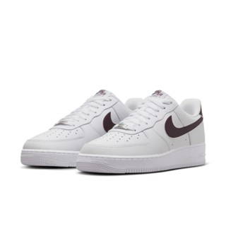 Nike Air Force 1 07 酒紅 AF1 皮革 休閒鞋 男鞋 FJ4146-112【Fashion SPLY