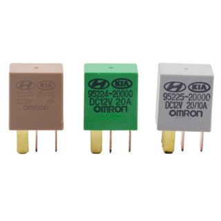 OMRON 1 件適用於起亞 12v 歐姆龍綠色/金色/灰色功率繼電器元件的汽車紫羅蘭色繼電器