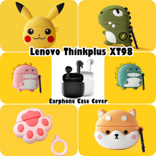 LENOVO 【imamura】適用於聯想 Thinkplus XT98 Case 外殼軟矽膠耳機套創意卡通