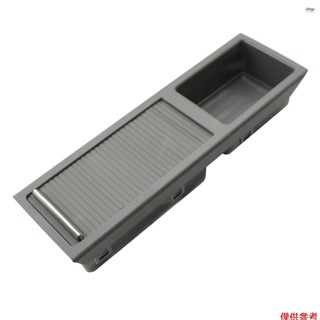 BMW 汽車前中控臺飲料杯架硬幣架內部存儲託盤更換寶馬 3 系 E46 1999-2005