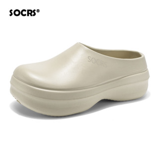 Socrs 時尚 2024 男士塗鴉迷彩涼鞋穿防滑沙灘拖鞋潮流透氣