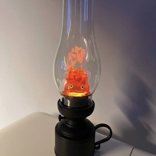 卡西法火燄超級闇小夜燈 兒童臥室睡眠燈 微弱模擬蠟燭燈氛圍燈 創意生日禮物
