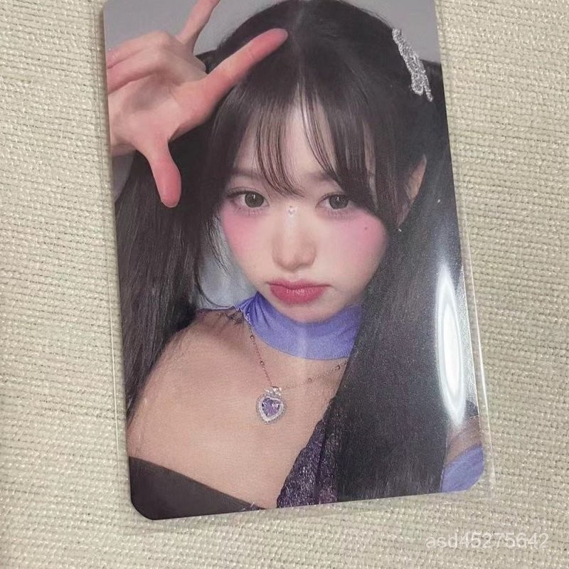 收藏卡 周邊卡 特典卡 小卡正版Ive 張元英 正版 小卡 sw5圓 水冰月圓 sw5圓 水冰月圓 sw5 特典雙馬尾圓