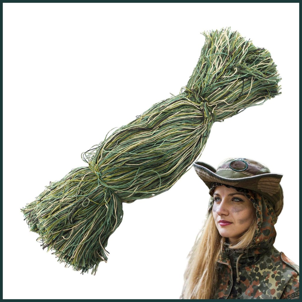 Ghillie Suit Yarn Ghillie Clothing Yarn Hunting Apparel 不褪色戶