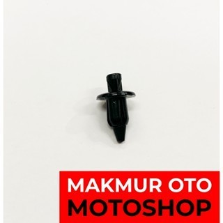 HONDA 適用於所有本田摩托車的 M6 按鈕螺栓小塑膠本田車身夾通用鉚釘