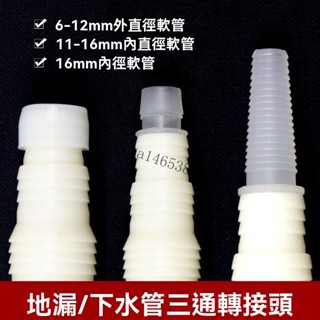 💕店長推薦💕傢用凈水器魚缸水槽排水管對接頭洗衣機變徑轉小廚寶接空調齣水管【尚嘉】