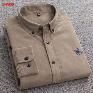 男長袖襯衫 秋冬季純棉 燈芯絨襯衫 男士長袖 休閒 全棉條絨襯衫shirts 多色可選