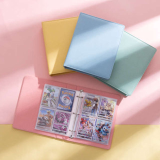 卡冊 卡冊內頁 單格卡冊 寶可夢加傲樂卡冊4格皮卡丘卡片卡牌閃卡收集冊奧特曼卡冊收藏冊豪華版空冊子兒童卡冊不含卡加傲盤收